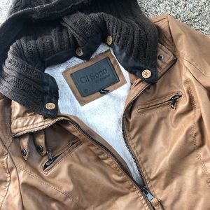 Cognac Leather Jacket